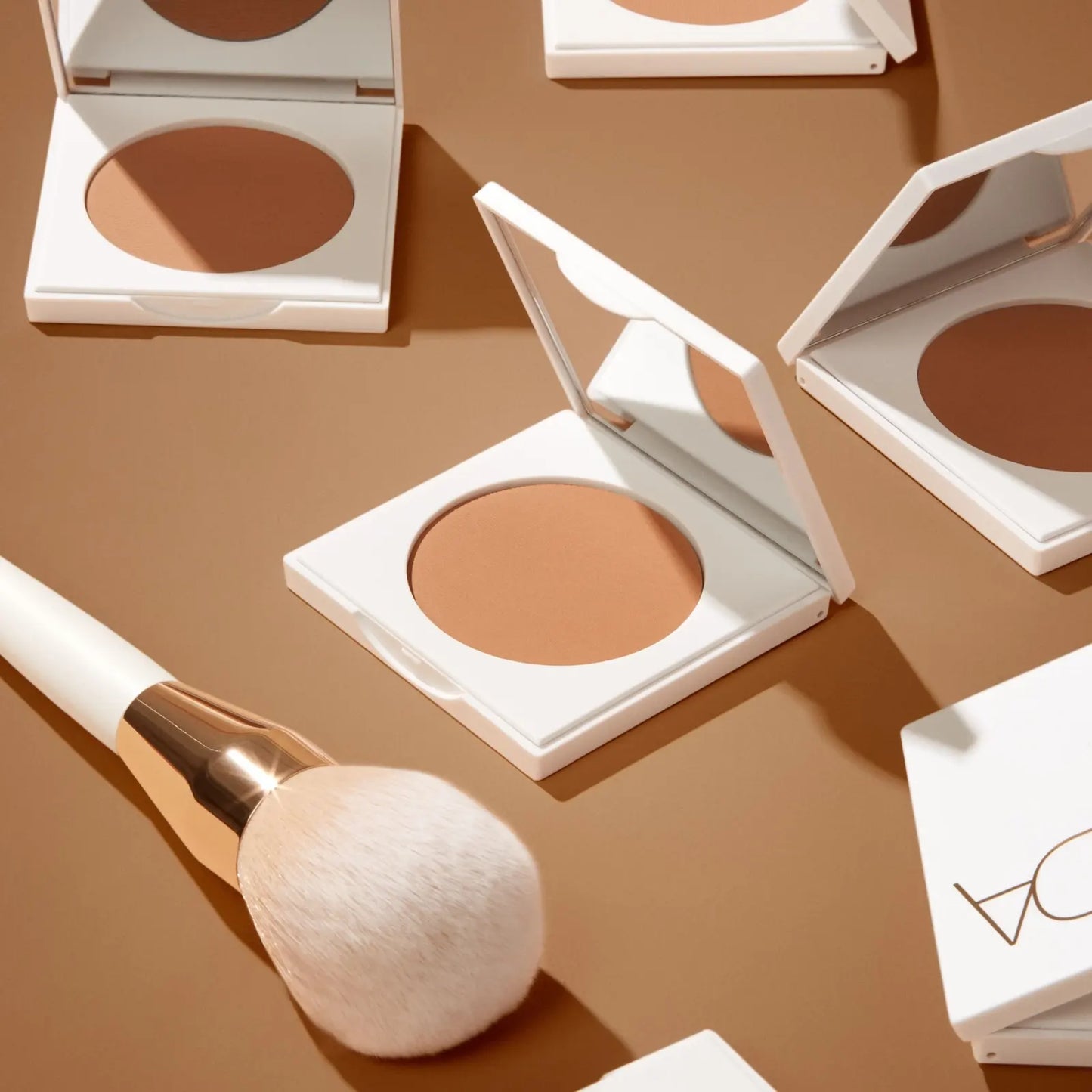 Pinceau à poudre bronzante