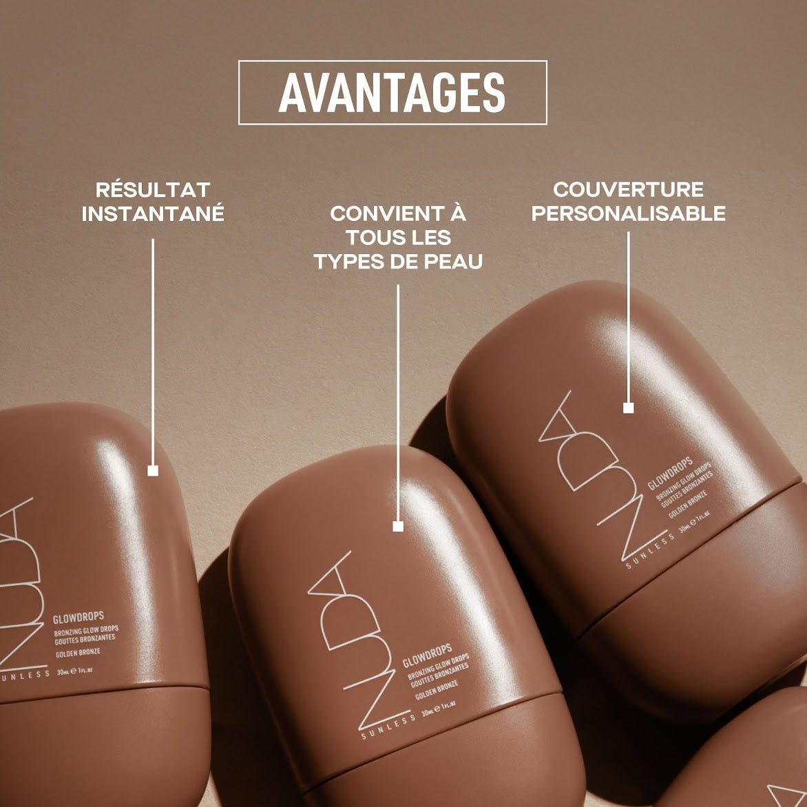 Gouttes Bronzantes | GLOWDROPS