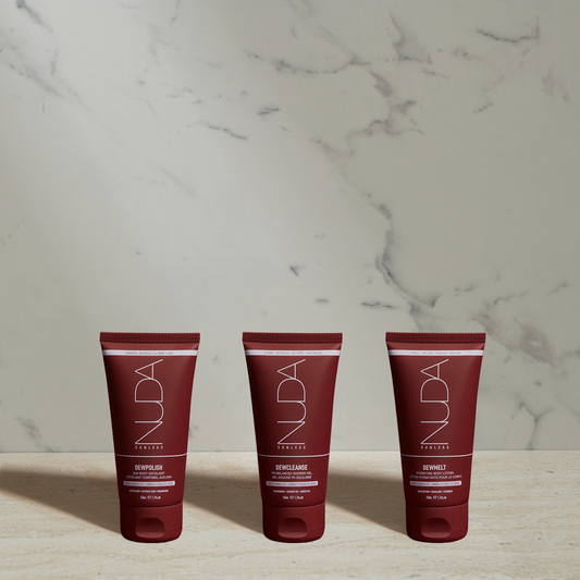 Ensemble de soins corporels de voyage | DEW COLLECTION