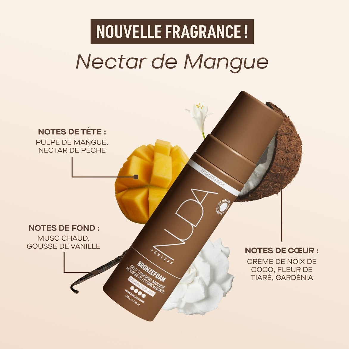 Mousse autobronzante | TRÈS FONCÉE