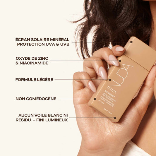 Sérum solaire minéral SPF 30 | SOLARGLOW™