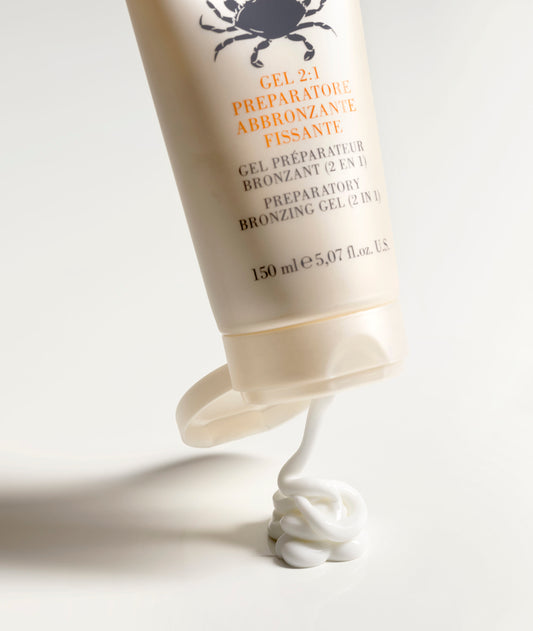 Gel préparateur bronzant (2 en 1)