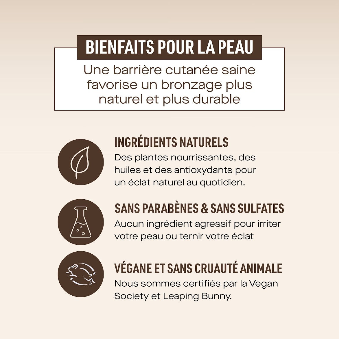 Eau autobronzante | PÂLE À MOYEN