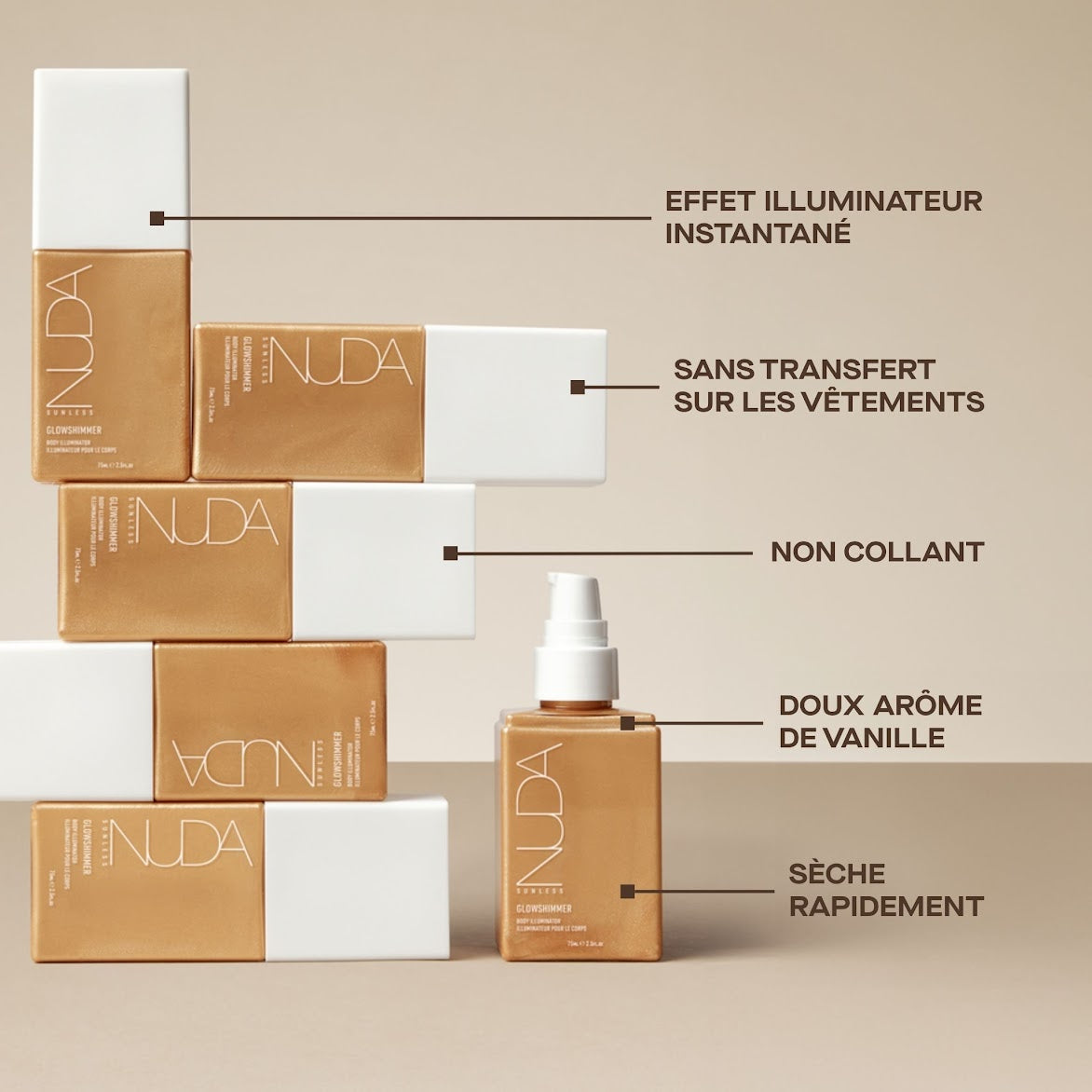 Illuminateur pour le Corps | GLOWSHIMMER