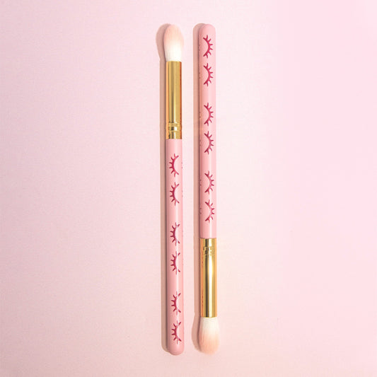 Brosse à cils - Rose - Longue