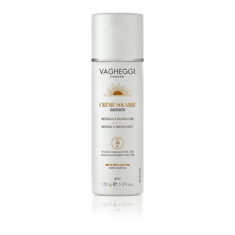 Crème solaire minérale FPS 30